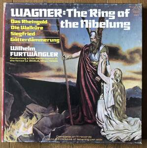 11LP-Box / USA・Murray Hill / Furtwangler Conducting La Scala, Milan (1950) / WAGNER : The Ring of the Nibelung 