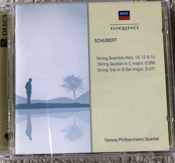 2CD-Apr / ELOQUENCE_DECCA / Vienna philharmonic Quartet / SCHUBERT_String Quartets nos. 10, 12 & 14