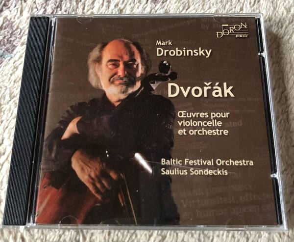 CD-Apr / 瑞西DORON / M.Drobinsky (cello) Sondeckis・Baltic Festival Orchestra / DVORAK_Complete works for cello ans orchestra