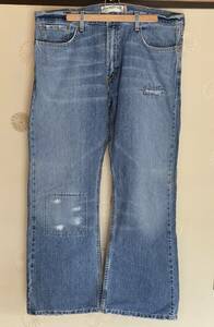 ★ Levi's 527　W38 L30　稀少なBIGサイズ　ウェスト約102cm 股下77cm　ブーツカット　100% Cotton Denim　MADE IN MEXICO ★