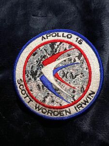 アポロ15号の刺繍ワッペン