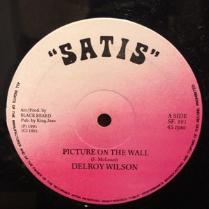 Delroy Wilson Picture On The Wall 1991UK盤　12inch