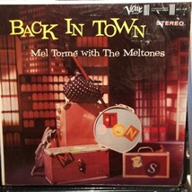 【盤質良好・美品】Mel Torm with The Meltones - Back In Town US盤LP　シュリンク付き Verve Records MG V-2120_画像1