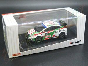 即決◆未開封◆ 1/64 TARMACターマックWORKSワークス ホンダHonda シビックCIVIC FK2 TypeタイプR WTCC CastrolカストロールLivery