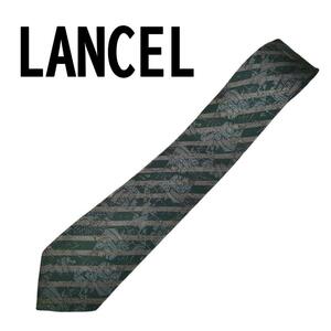 美品 LANCEL ランセル シルク100% ネクタイ 生地しっかり