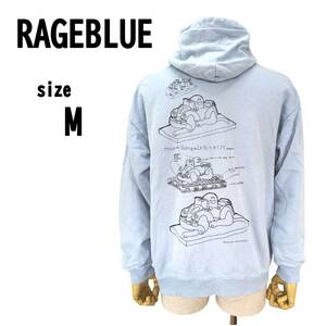 【M】RAGEBLUE レイジブルー メンズ パーカー トレーナー 春秋向け