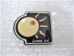 ★希少 リネア ソル Linea Sol ファンカーゴヴィッツヤリスカローラスプリンター? 75444-1A640? 欧州仕様 新品 リアエンブレム 1点 旧車