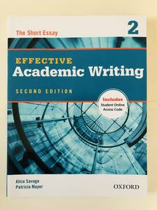 ●○ 新品 Effective Academic Writing 2nd Edition Level 2 SB with online Practice OXFORD UNIVERSITY PRESS オックスフォード大学 ○●