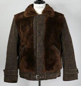 12AW TENDERLOIN テンダーロイン T-GRIZZLY JKT J グリズリージャケット M BROWN b6647