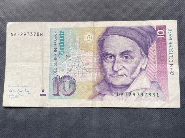 超人気の ◇ドイツ 旧マルク紙幣 marks◇ 50 旧貨幣/金貨/銀貨/記念