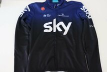 ★CASTELLI カステリ LS THERMAL JERSEY 長袖ジャージ Mサイズ 美品_画像1