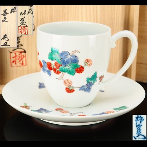 ヤフオク! -「十四代 柿右衛門 珈琲」(日本の陶磁) (陶芸)の落札相場