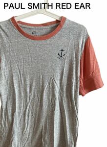 【送料無料】中古 PAUL SMITH RED EAR レッドイアー ツートン Tシャツ オレンジ