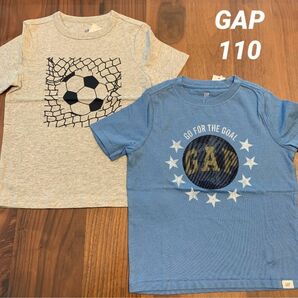 【新品】 GAP ギャップ 半袖 Tシャツ サッカー ボール 男の子 110cm 