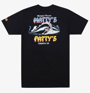 RVCA X Matty Patty's T-Shirt Black S Tシャツ
