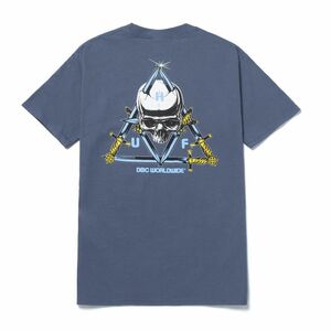 HUF Blvd Triple Triangle T-Shirt Slate S Tシャツ
