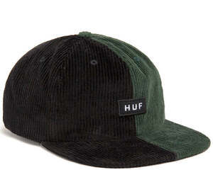 HUF Marina Cord 6 Panel Hat Cap Forest Green キャップ