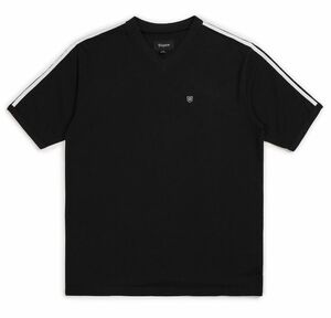 Brixton B-Shield Knit T-Shirt Black S Tシャツ