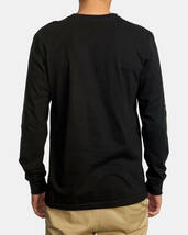 RVCA Hawaii Hex Long Sleeve T-Shirt Black XL Tシャツ_画像2