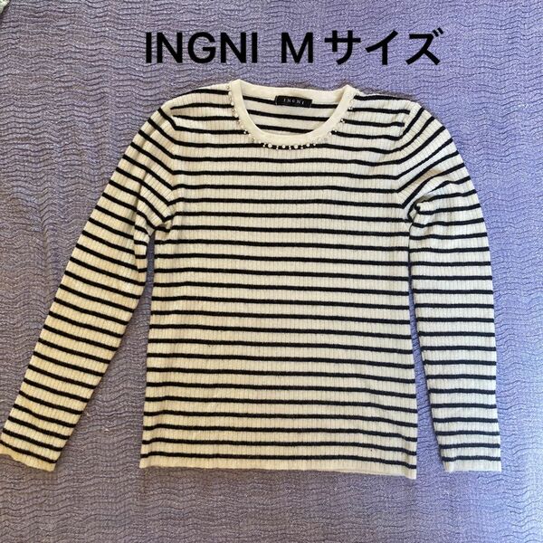 INGNI ニットセーター　 ボーダーニット