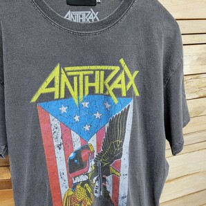 GOOD ROCK SPEED / ANTHRAX Tシャツ Ray BEAMS ビームス ウイメン カットソー Tシャツ レディース ヴィンテージ加工 size フリー 半袖の画像4