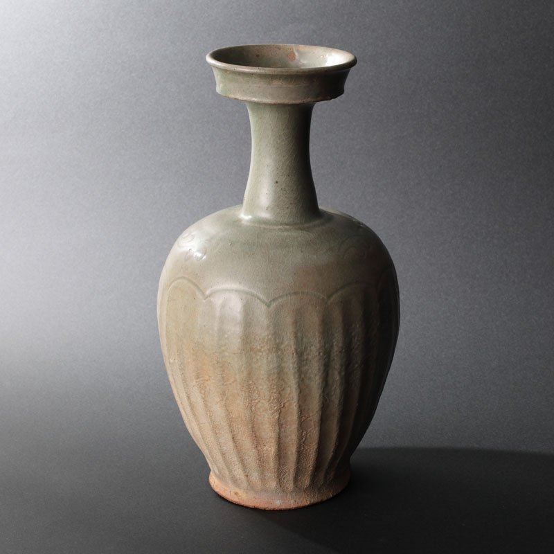 19290円激安特売 お取り寄せ受注生産 茶道具 高麗時代青磁象嵌『草花文