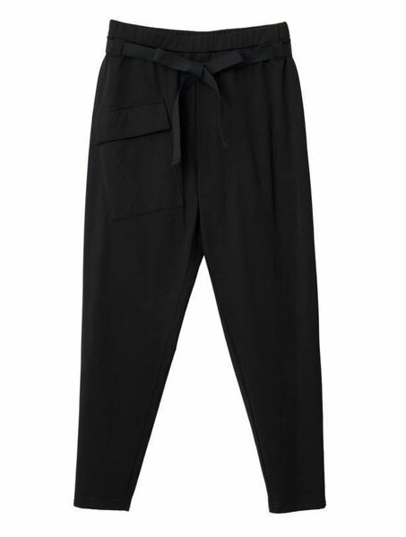 美品　送料込　WAROBE 和ローブ　着物　KIMONO PANTS MOMOHIKI / BLACK ブラック　黒