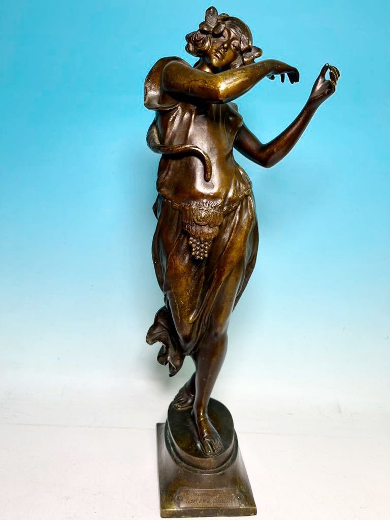 年最新Yahoo!オークション  女性像 ブロンズ西洋彫刻の中古品