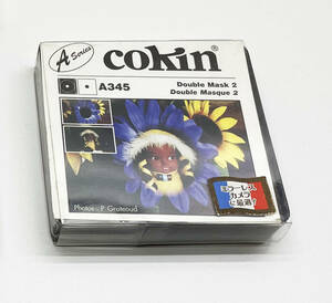 *[3h44] Cokin A345 Double Mask 2 Resin Filter ★ 未使用品