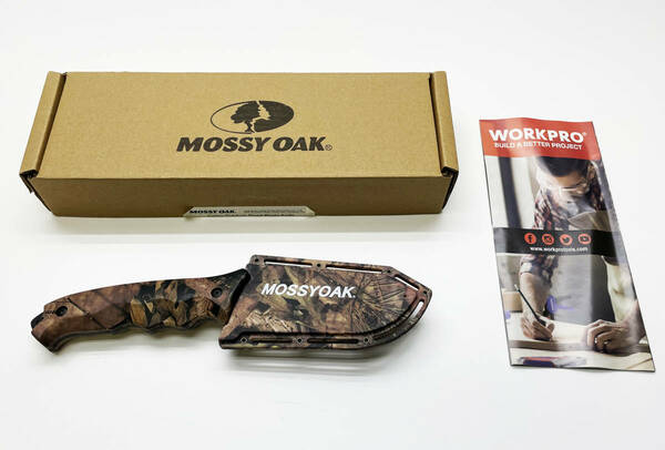 *[s3b24] 　MOSSY OAK ナイフ/ナイフケース ★ 未使用品