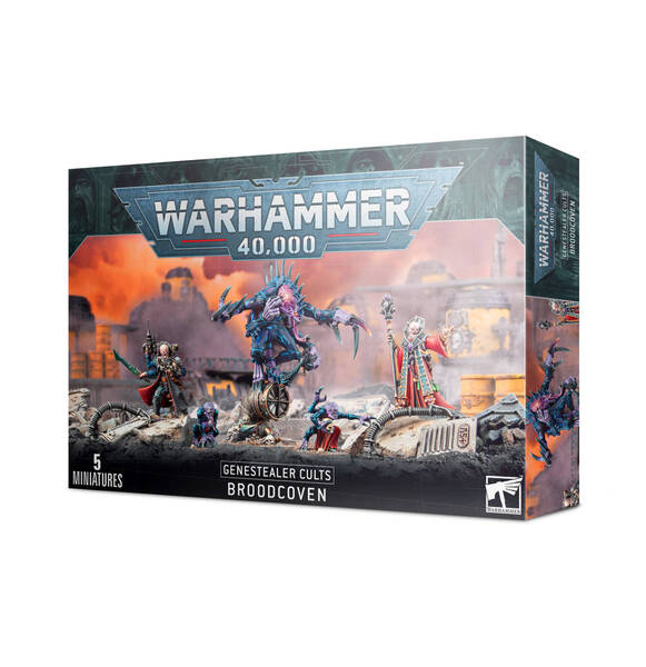 送料無料 ジーンスティーラー カルト ブラッドコーヴェン 個体群の秘儀団 ウォーハンマー 40000 Genestealer Cults Broodcoven