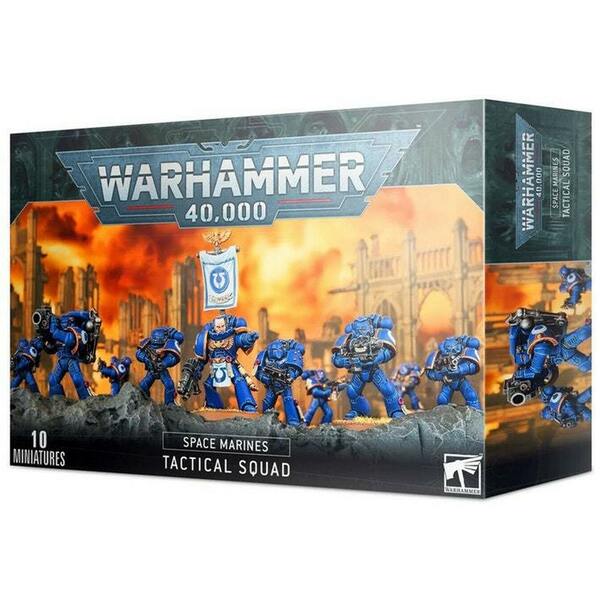 送料無料 新品 ウォーハンマー 40000 スペースマリーン タクティカル スカッド / WARHAMMER 40k SPACE MARINE TACTICAL SQUAD