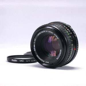 MINOLTA MD ROKKOR 50mm F1.7 ミノルタ MDマウント 現状品 ヱOA4b