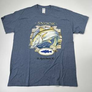 L GILDAN Tシャツ くすみブルー 古着卸 SNOOK リユース ultramto