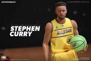 ENTERBAY 1/6 ステフィン カリー NBA オールスターゲーム.Ver 未開封新品 RM-1095 Stephen Curry エンターベイ EB 検） ホットトイズ