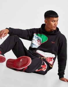 New Tag L Size Black Nike Jordan Artist Series от Jacob Rochester Flees Parker &amp; Jogger Pants