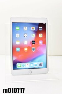 白ロム docomo SIMロックあり Apple iPad mini3 Wi-Fi+Cellular 16GB iOS12.5.5 シルバー MGHW2J/A 初期化済 【m010717】