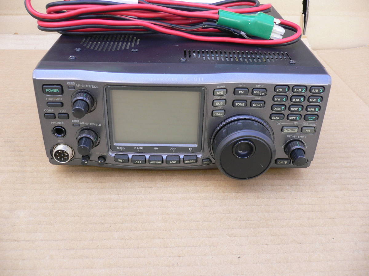 最愛 ICOM IC-911D 全国送料無料 1200MHz他オプション多数実装美品