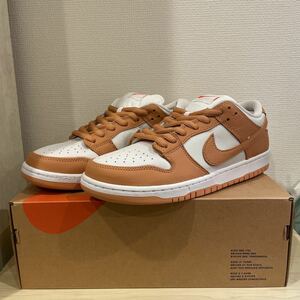 新品未使用28.5cm Nike SB Dunk Low Pro ISO Orange Label Light Cognac ナイキ SB オレンジレーベル ライト コニャック DM8998-200