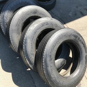 ブリヂストン R225 225/80R17.5 123/122L 4本　4t トラック　夏　サマー　タイヤ