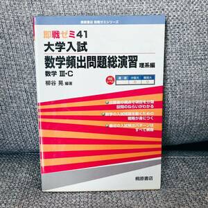 【絶版・超希少】 即戦ゼミ41 大学入試数学頻出問題総演習 数学3・C 理系編 柳谷晃 桐原書店