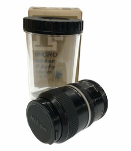 訳あり ニコン 交換用レンズ Micro-Nikkor P Auto 55mm F3.5 Nikon [1102]
