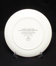 ウェッジウッド プレート 皿 23cm ヒストリックイヤープレート HISTORIC YEAR PLATE 2001 WEDGWOOD [0202]_画像2