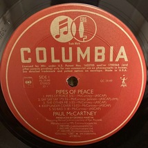 PAUL McCARTNEY / PIPES OF PEACE US盤_画像3