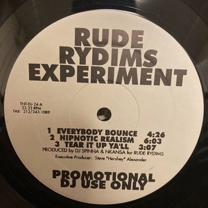 DJ SPINNA / RUDE RYDIMS EXPERIMENT / EVERYBODY BOUNCE