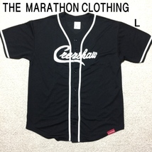 The Marathon Clothing ベースボールジャージ L/ザマラソンクロージング シャツ/ニプシーハッスル ブランド レア品_画像1