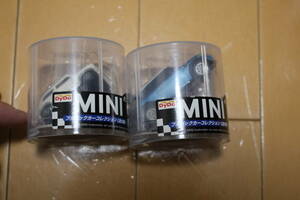 ☆即決 ミニクーパー プルバックカーコレクション 04 05 2個セット Dydo MINI Cooper S(UNION JACK) MINI Cooper MK1