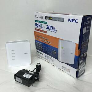 NEC 無線LAN WiFiルーター PA-WF1200CR ホワイト 2ストリーム