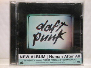 輸入盤　ダフト　パンク　　HUMAN　AFTER　ALL