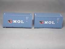 モデルアイコン　1/80　２０ft　MOL　２ケセット　733T29　B_画像3